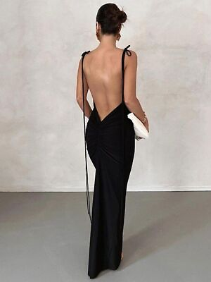 #ad 2023 Sexy backless women=party dress long women#x27;s dress $32.26
