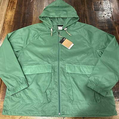 #ad The North Face Heritage Deep Green Grass Windwall Jacket $35.00