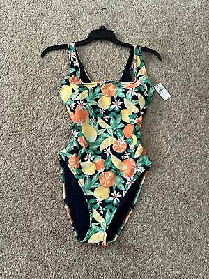 #ad Brand New Ladies One Piece Swimsuit Size Small $17.00