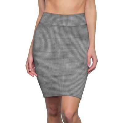 #ad Women#x27;s Pencil Skirt Minimal Gray $25.41