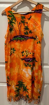 Beach Cover up Dress for Women size L Koko Knot $8.99