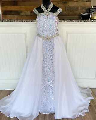 #ad Jenniferwu Custom Made Girl Gown Dress Wedding Party Evening Pegeant Dance Gown $111.20