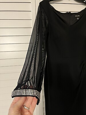 Black Cocktail Dress Size 6 New with Tags $110.00