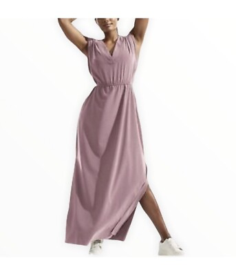 #ad ATHLETA XS Marlow Maxi Dress XS Rose Lightweight Long NWT $69.00