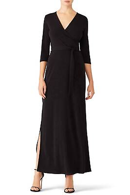 #ad Leota pre loved perfect wrap maxi for women size LR $52.00