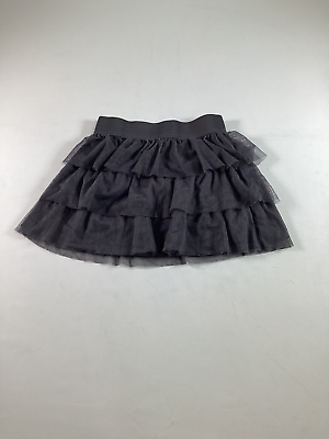 #ad Girls Childrens Place Black Skirt Size 12 EUC $11.99