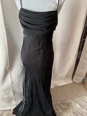 #ad Beautiful Woman’s Just elegance black cocktail dress size 12 Worn Once GBP 15.00