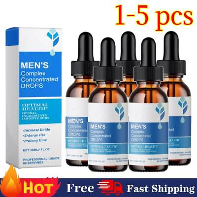 #ad Blue Horizon Men#x27;s Complex Concentrated Drops Mens Enhancement Drops 1 5pcs $8.99