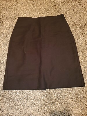 #ad J Crew No 2 Pencil Skirt Black 0 $14.99