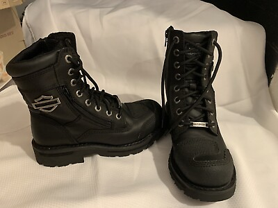 #ad harley davidson womens boots size 6.5 $65.00