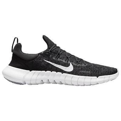 Nike Free Run 5.0 #x27;21 CZ1884 001 Black White Dark Smoke Grey Size 8 13 New $63.88