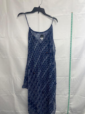 Echo Womens Swimsuit Maxi Dress Cover Up Navy Size OSFA NWOT $14.00