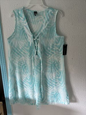 #ad Women’s Sheer Swimsuit Coverup NWT Size Large $15.00