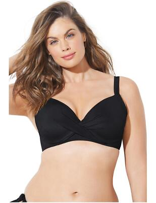 #ad Swimsuits for All Women#x27;s Plus Size Dame Underwire Bikini Top $32.59