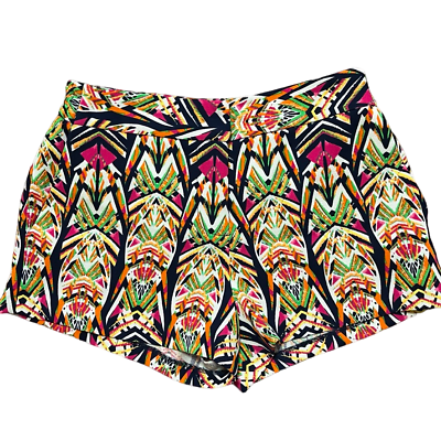 #ad Vintage ZOA NEW YORK Colorful Psychedelic Boho Short Shorts WOMEN#x27;S 4 $21.95