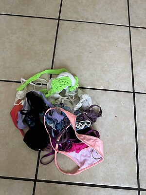 #ad womens bikini Tops swimwear lot And Mesh Coverups $28.00