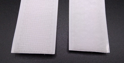 8 inch long White Self Adhesive Velcro Strips 1 Hook amp; 1 Loop 1 inch width $3.25