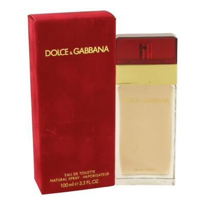 #ad Dolce amp; Gabbana Red 3.3 oz 100 ML Eau De Toilette For Women Spray $67.99