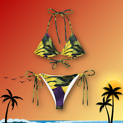 Tropical Breeze: Simple Yet Stylish Bikini Set for Summer $37.50