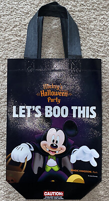 Mickey’s Not So Scary Halloween Party 50th Anniversary Trick Or Treat Bag 2022 $20.00
