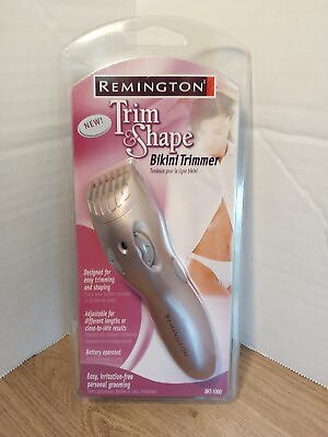 #ad Remington BKT 1000 Trim amp; Shape Bikini Trimmer Grooming Battery Operated 2 AAA $62.99