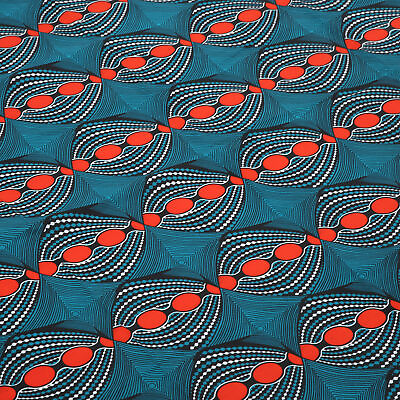 #ad 6 Yards African Polyester Wax Prints Fabric Polyester Farbic For DIY Dresses YEK $30.84