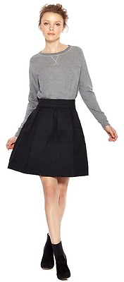 #ad Gracia Textured Black Mini Skirt Women#x27;s Size S M L $38.00