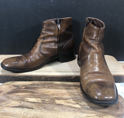 Vintage Sears Men’s Size 9.5 D Easy Flex Leather Boots $44.99