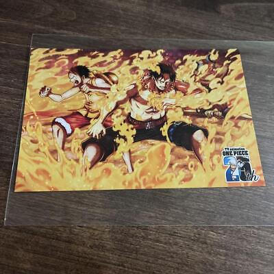 #ad One Piece Luffy Ace Anniversary Postcard $42.74