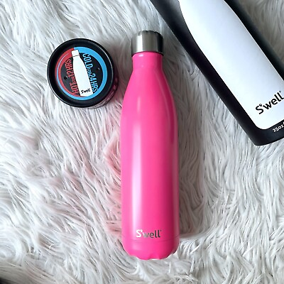 #ad NWT S’well hot bikini barbie neon pink water bottle 25oz $28.00