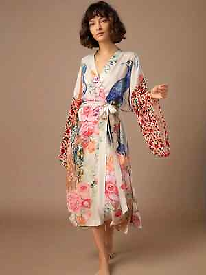 2023 Beach kimono women#x27;s printed swimsuit cover up wrap up dress $30.42