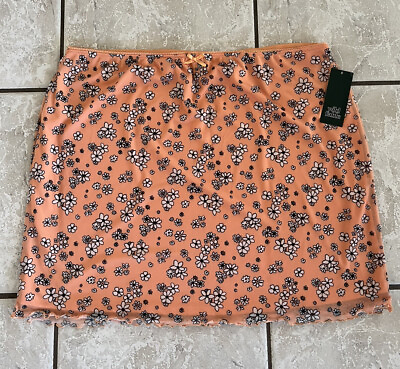 #ad Wild Fable Floral Mini Skirt Plus Size 1X NWT $15.00