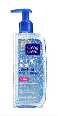 #ad #ad Clean amp; Clear Morning Burst Detoxifying Cleanser DISCONTINUED Face Wash 8 oz. $24.90