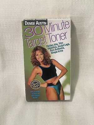 #ad Denise Austin 30 Minute Target Toner VHS 1988 $15.00