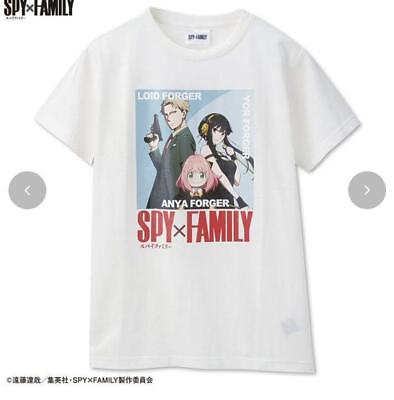#ad SPY x FAMILY Shimamura T shirt Short sleeves White Teens JAPAN SIZE DHL $20.00