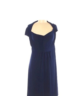 #ad Sangria Blue Cocktail Dress Size 8 $16.00