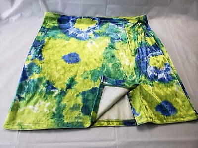 #ad Hot Kiss Women#x27;s Beach Cover up Skirt Blue Green $21.95