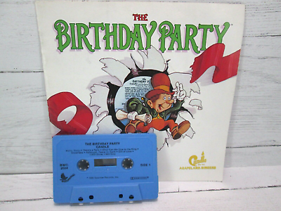 #ad The Birthday Party Song Book on Tape Candle Agapeland Singers Religious Jesus $14.99