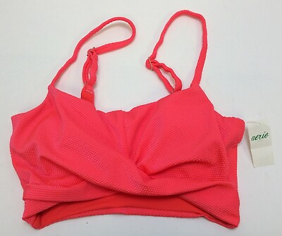 #ad Aerie Coral Swimsuit Bathing Suit Top Choose Size amp; Style Free Shipping $13.99