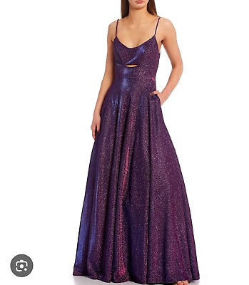 #ad Dillard’s Purple Dress $70.00