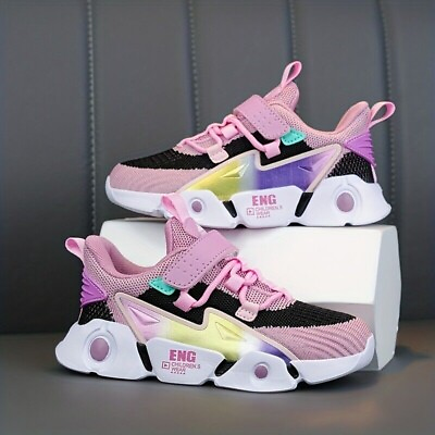 #ad Kids Sneakers Girls Running Shoes Lightweight Outdoor Tennis School Sport Shoes $16.19