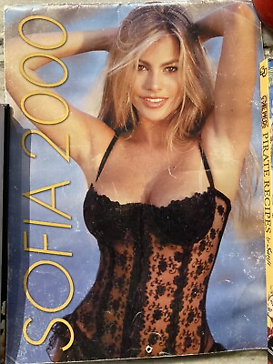 #ad VINTAGE SOFIA VERGARA 2000 CALENDAR Model Bikini Playboy $200.00