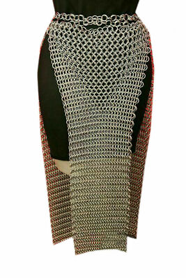 10 MM Aluminum Butted Chainmail skirt skirt length 25 inch $36.42
