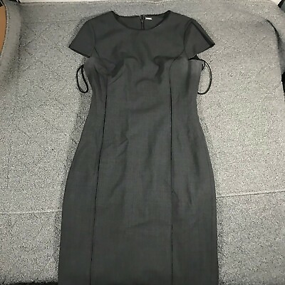 Elie Tahari gray Sheath Gray Dress Women Size 4 $14.94