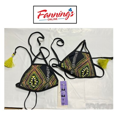 #ad #ad Radio Fiji Bikini Tie Wrap Top B25 $13.95