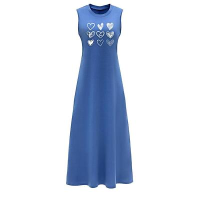 #ad Women#x27;s Long Summer Dress Streetwear Sundress for Walking Holiday Travel $18.43
