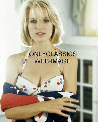 #ad #ad 1989 SEXY BLONDE BRIDGET FONDA BIKINI SWIMSUIT BABE 8x10 PHOTO CHEESECAKE PINUP $14.41