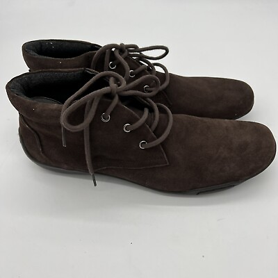 Ros Hommerson Women’s brown suede Carly boots size 12N $29.97