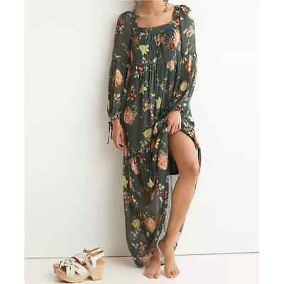 #ad NEW Anthropologie Evelin Maxi Dress XS Floral $100.00