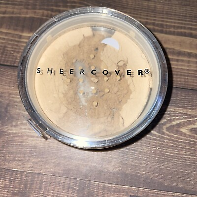 Sheer Cover BISQUE Mineral FOUNDATION SPF 15 Full Size 4g Sealed $59.50